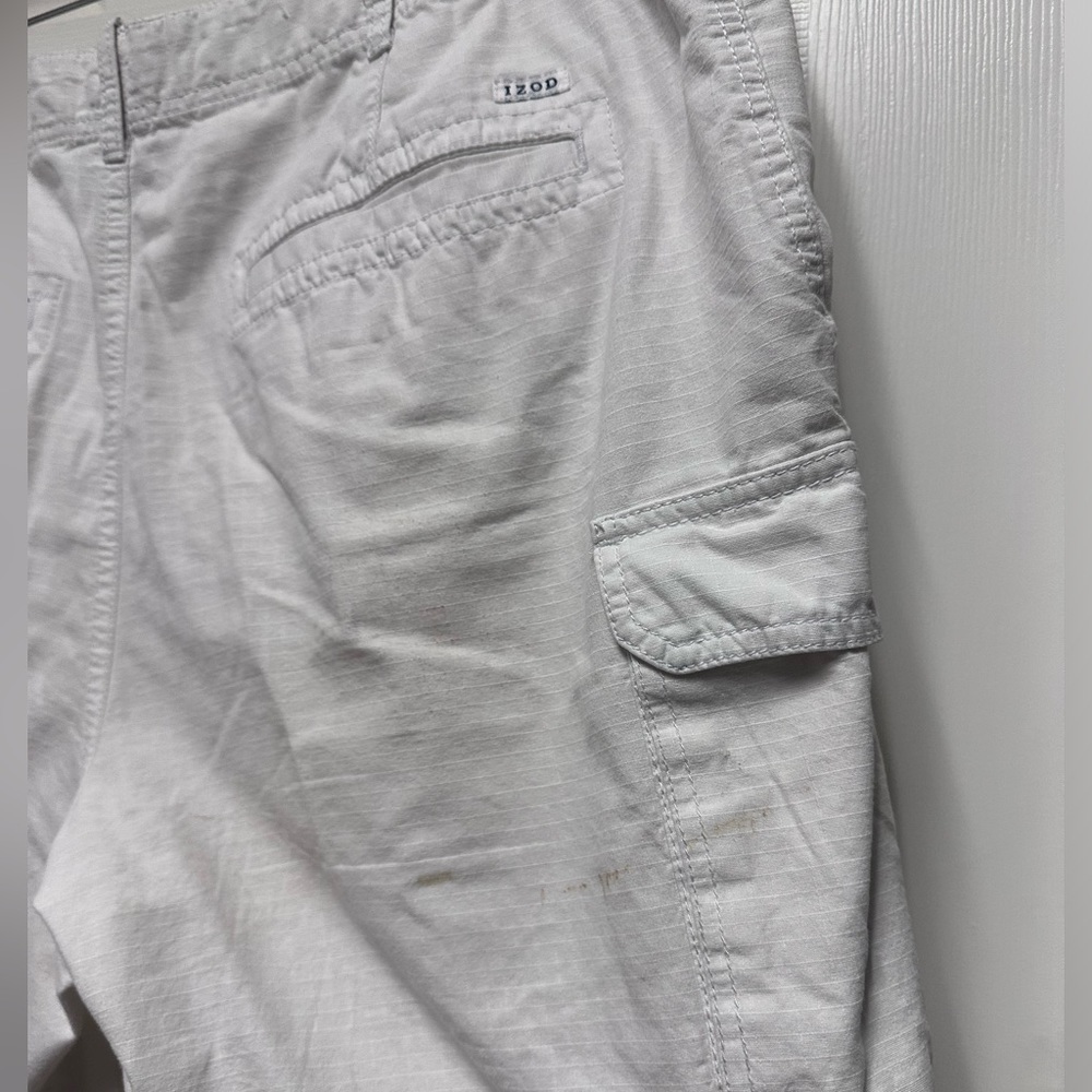 Mens Izod Cargo Khakis Size 38 - Picture 9 of 11